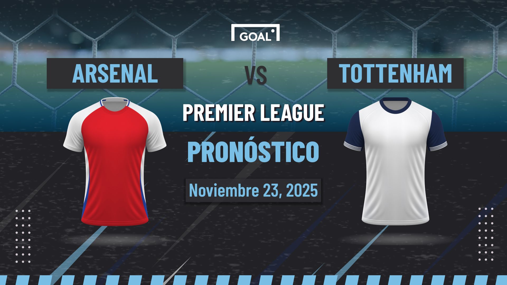 Arsenal vs Tottenham Pronóstico y Apuestas Premier League | 23/11/25