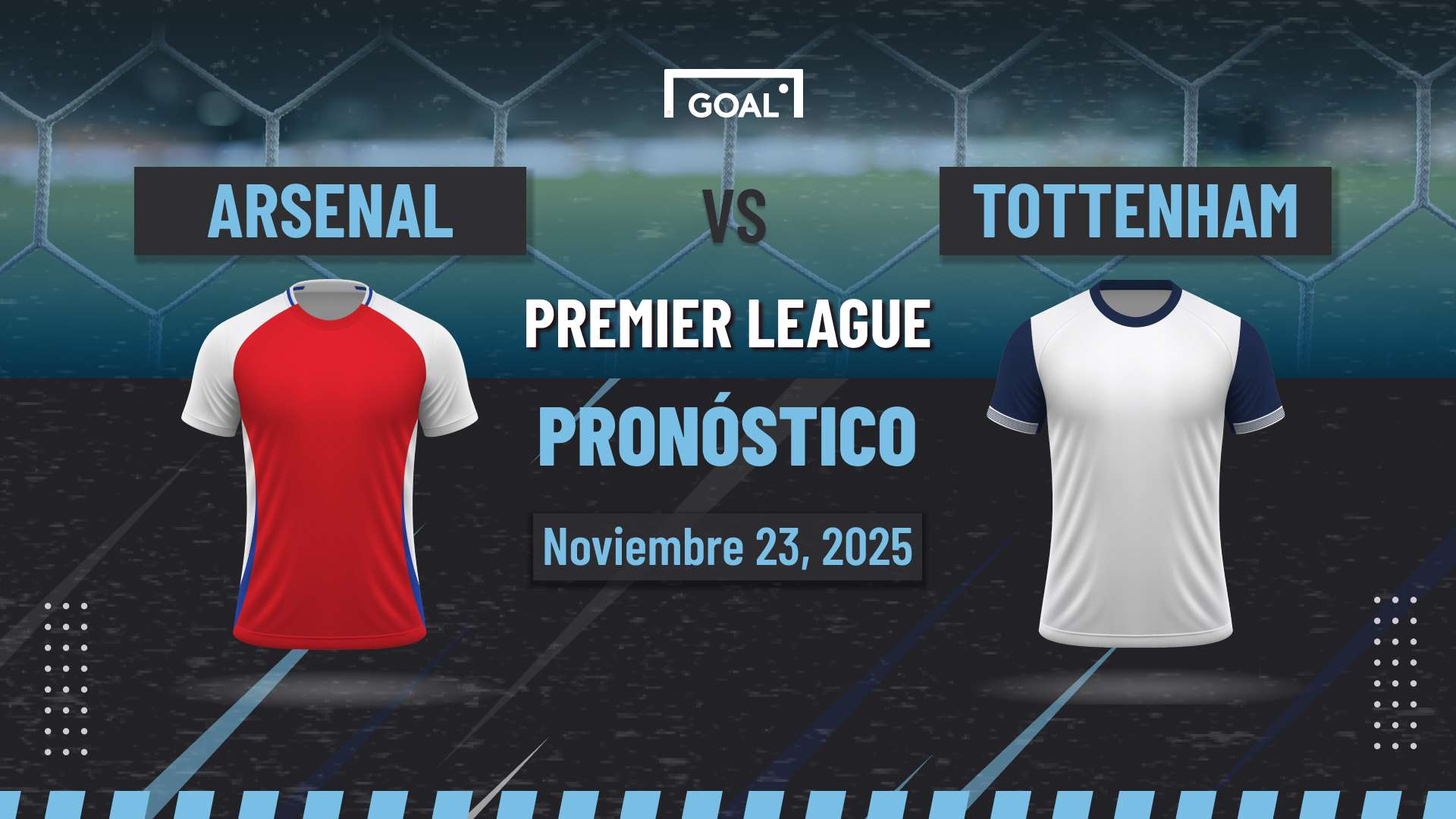 Arsenal vs Tottenham Pronóstico y Apuestas Premier League | 23/11/25