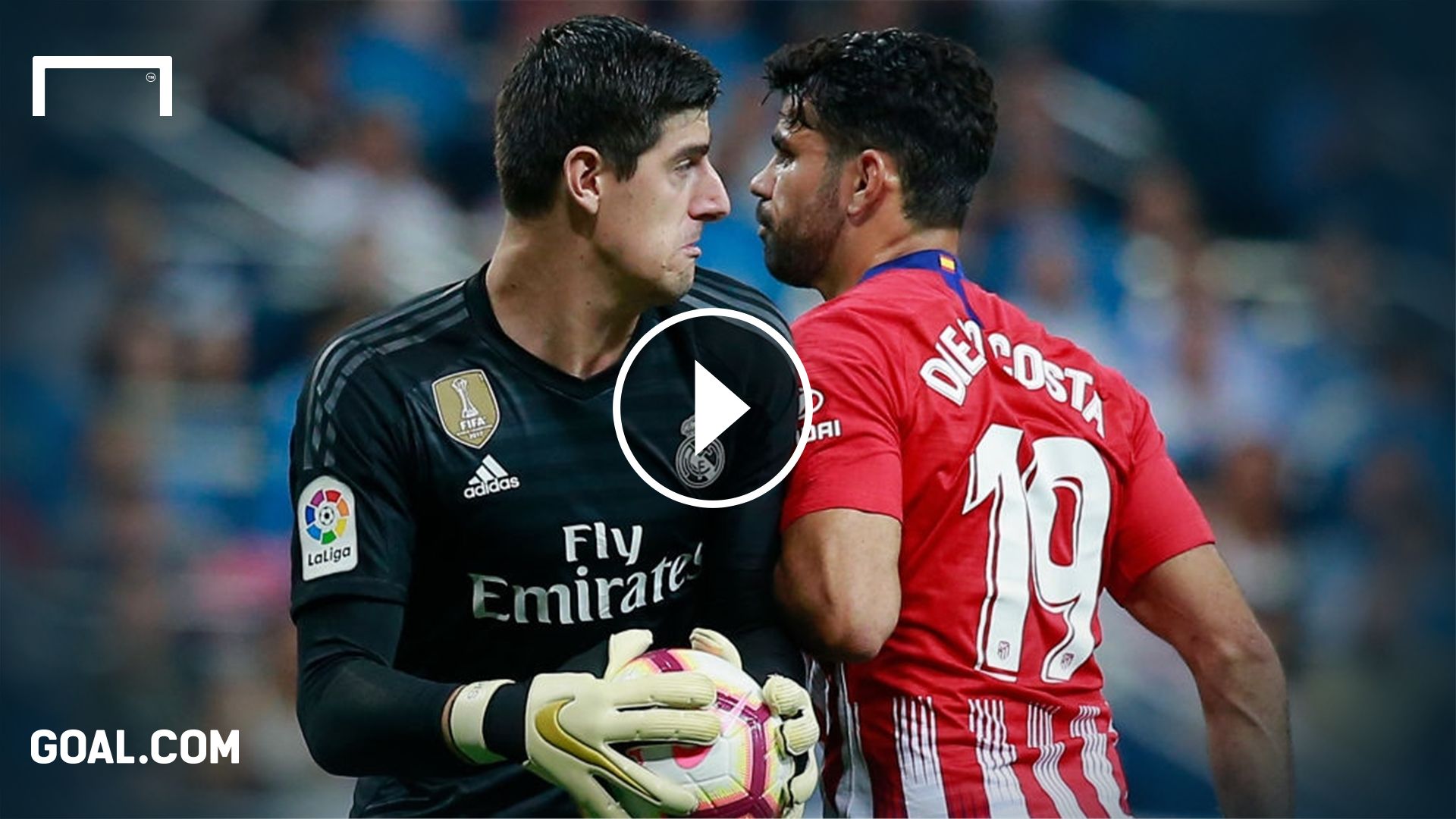 GFX Thibaut Courtois Diego Costa