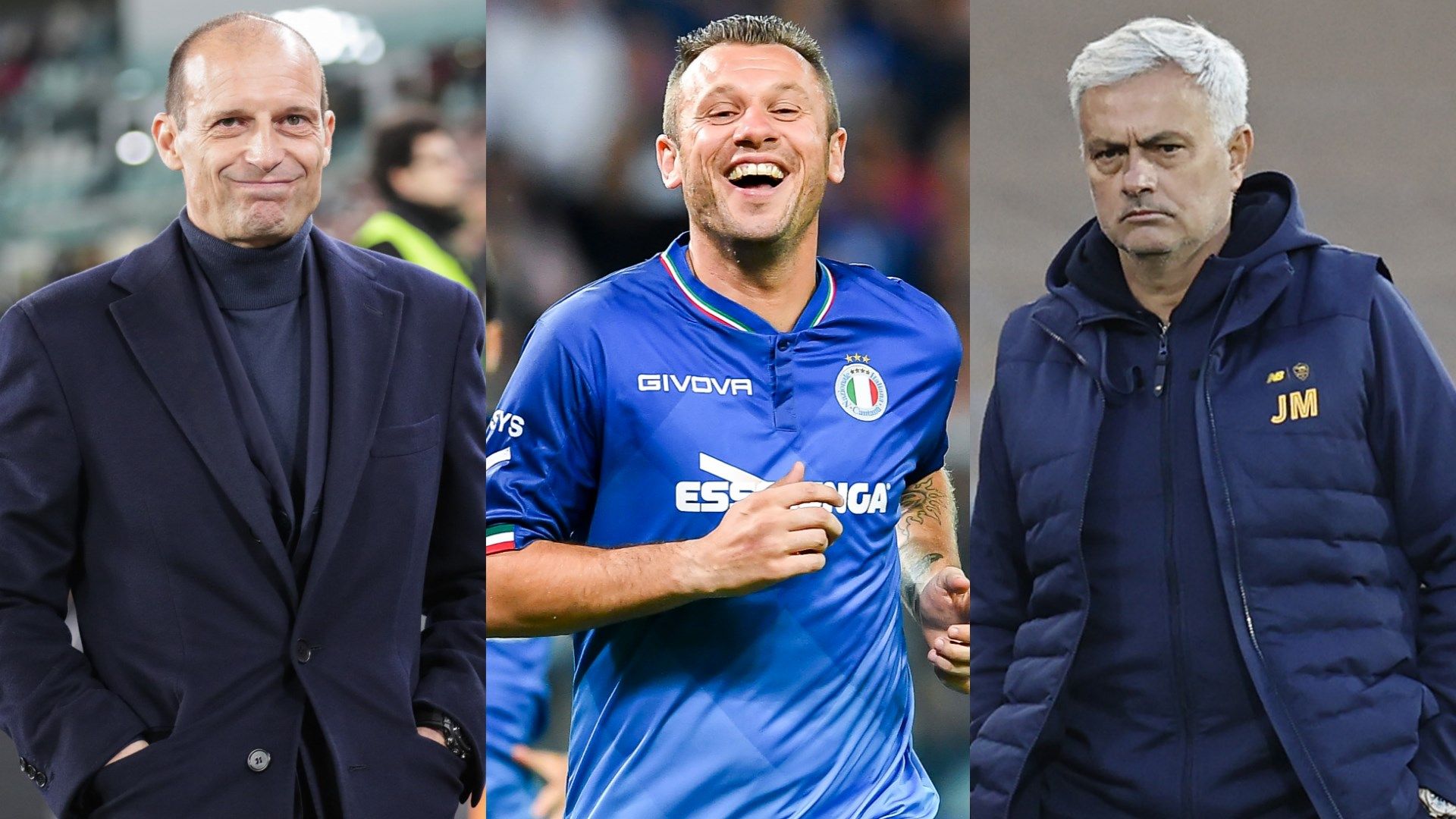 Allegri Cassano Mourinho