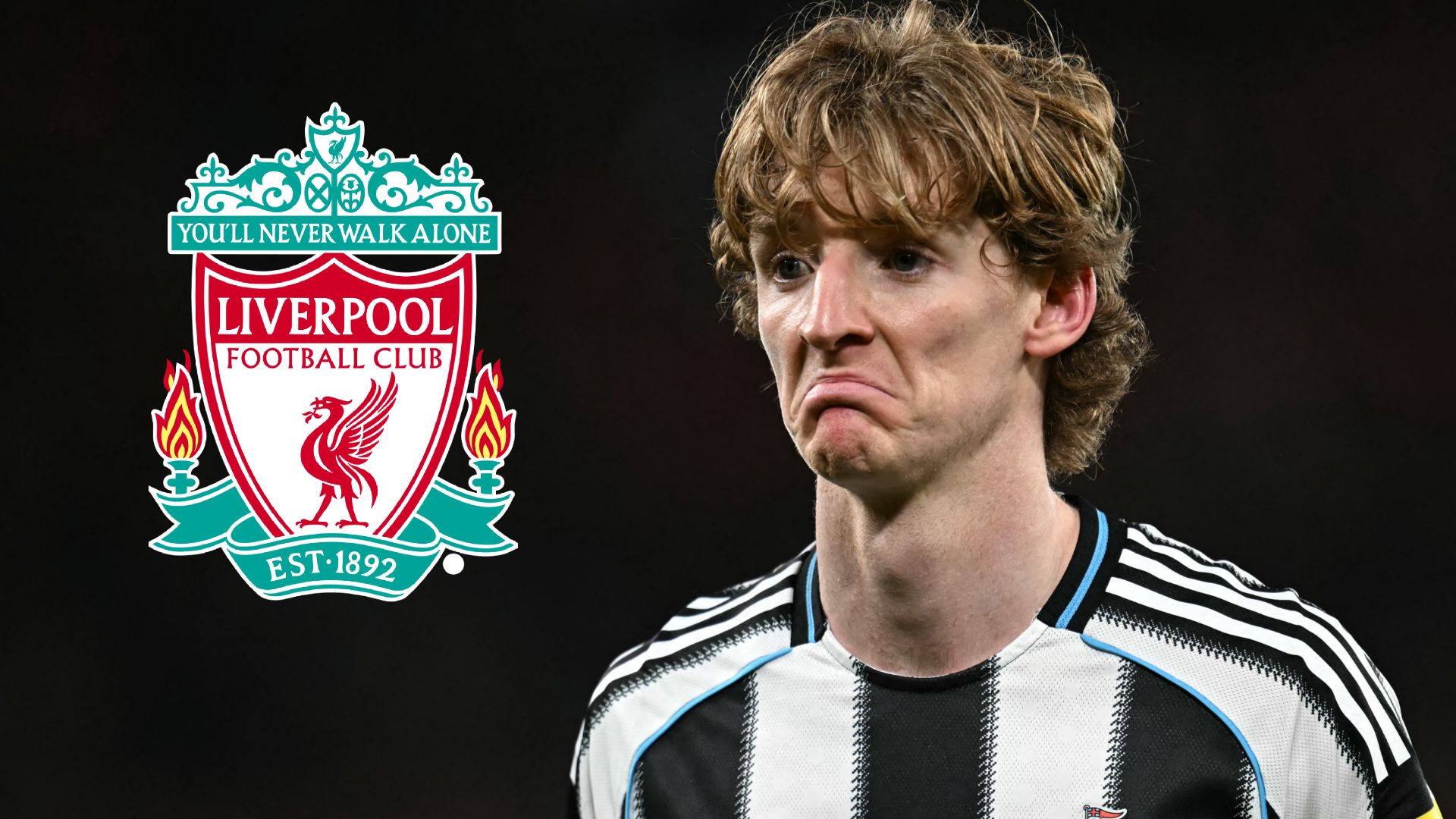 Anthony Gordon Liverpool crest