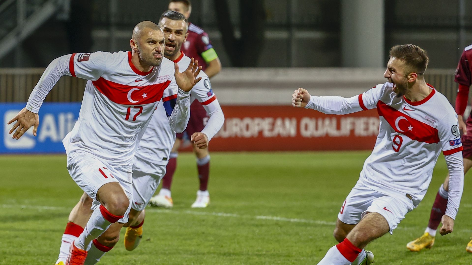 Burak Yılmaz Turkey vs Latvia 10112021