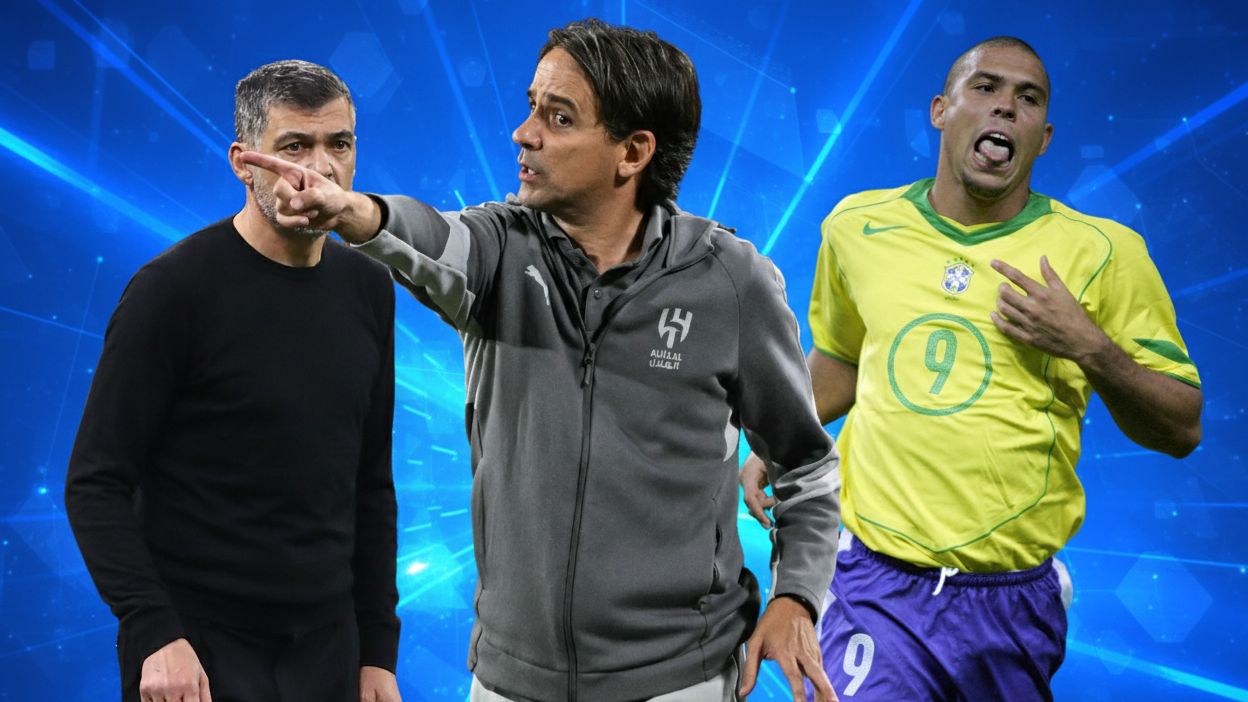 Simone Inzaghi Sergio Conceicao Ronaldo (Goal Only)