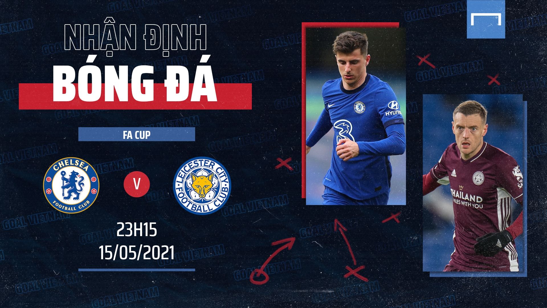 Preview Chelsea vs Leicester 2021 FA Cup Final GFX
