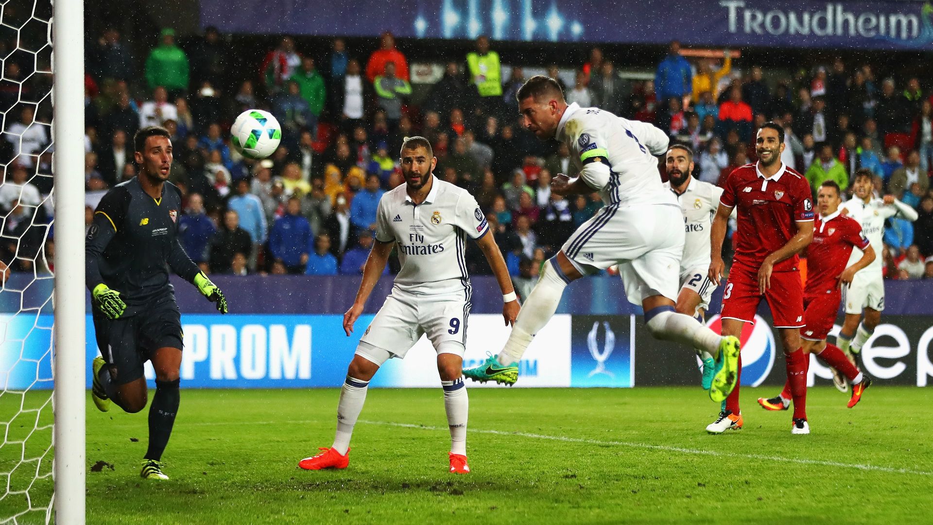 Sergio Ramos Real Madrid Sevilla UEFA Super Cup 08092016