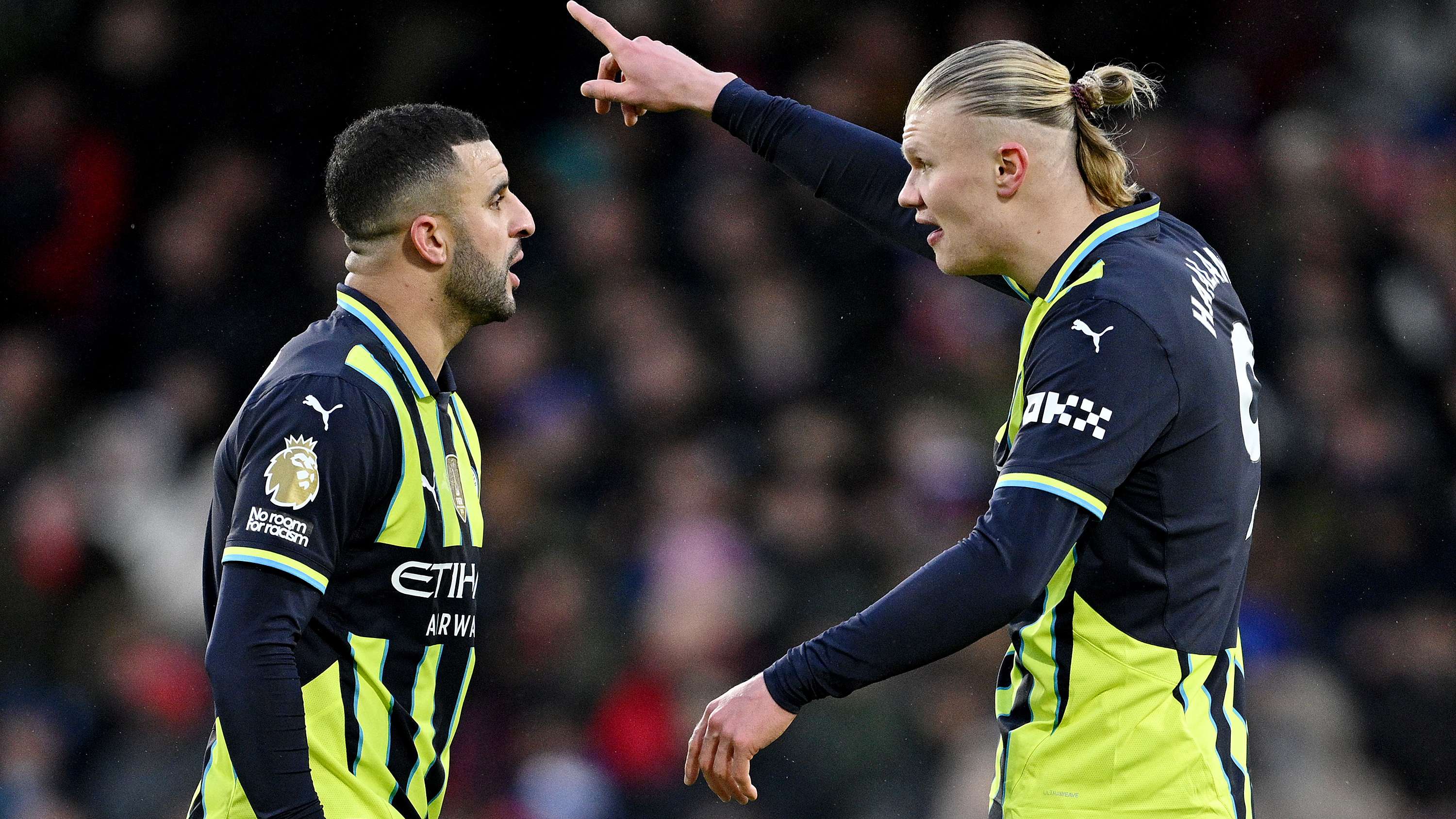 Erling Haaland Kyle Walker