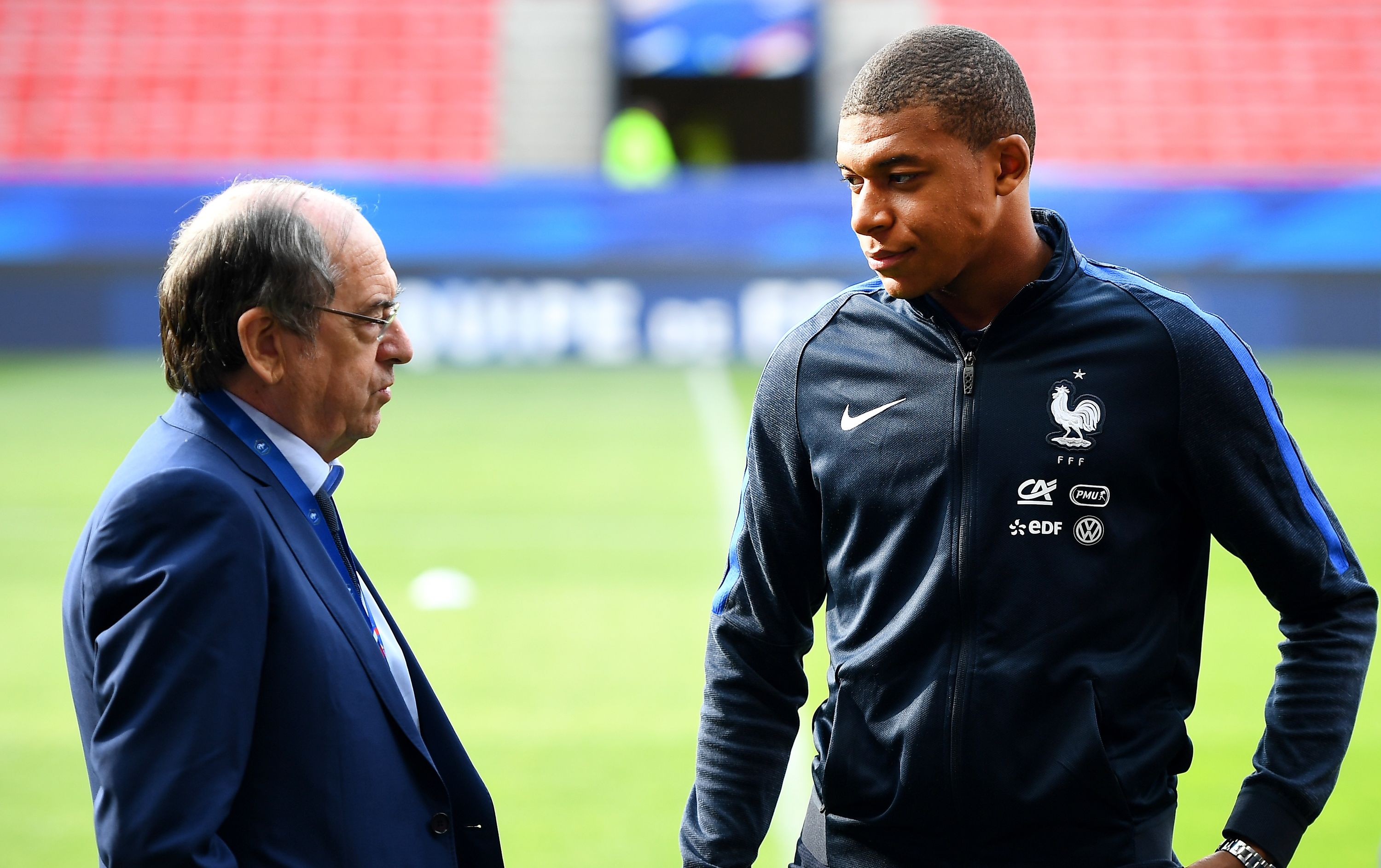 Noël Le Graët Kylian Mbappe - France