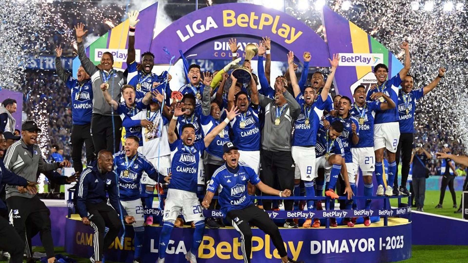 Millonarios campeón Liga BetPlay 2023