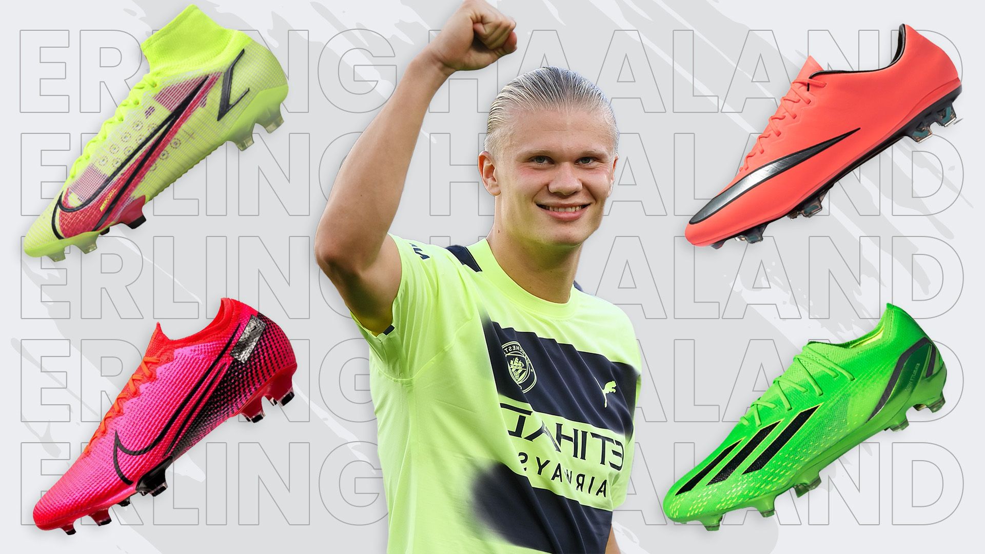 The evolution of Erling Haaland s football boots Goal Cameroon