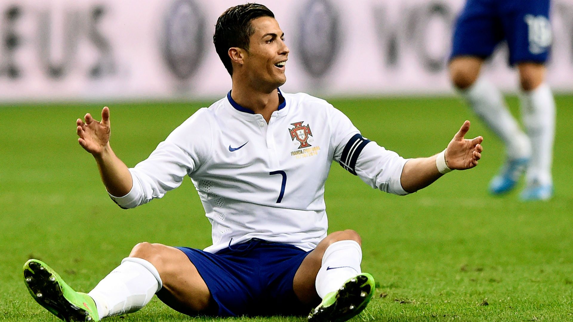 Cristiano Ronaldo France Portugal Friendly 11102014