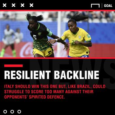 Jamaica Women Italy Women graphic