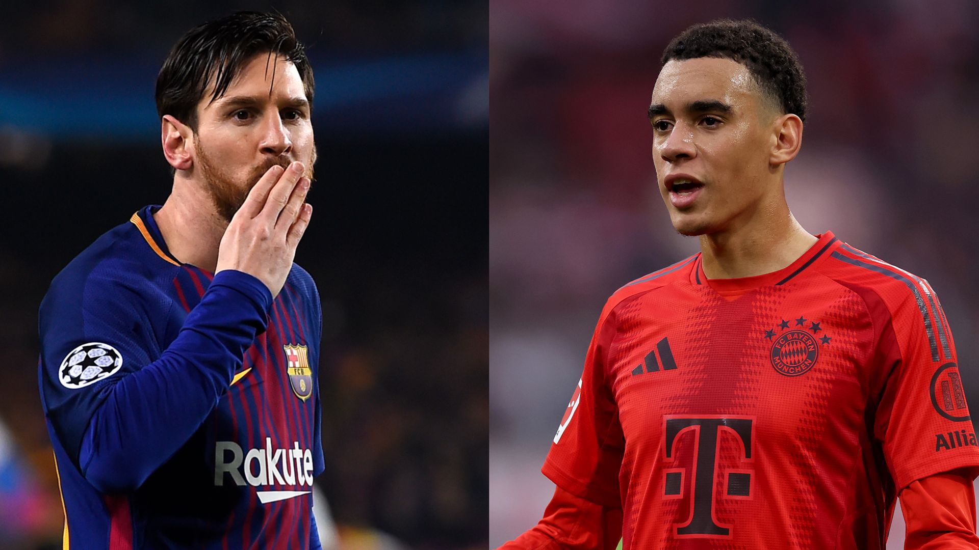 Lionel Messi Jamal Musiala