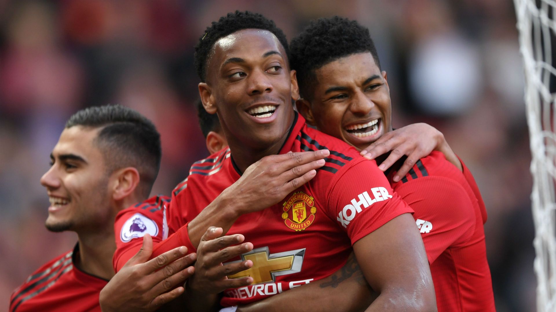 Anthony Martial Marcus Rashford Manchester United Watford 300319