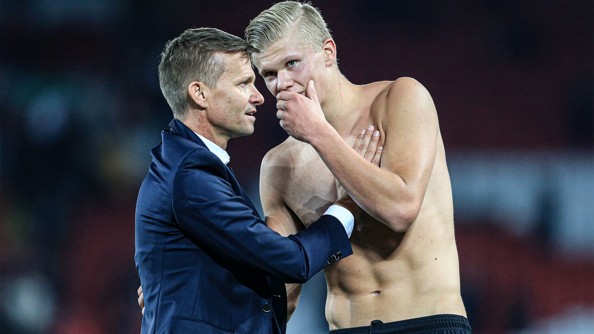 Jesse Marsch Erling Haaland RB Salzburg 2019