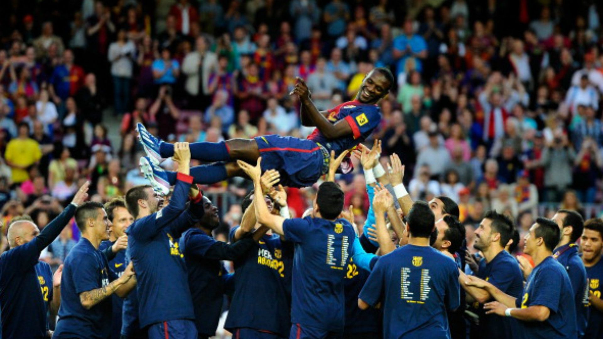 Eric Abidal, Barcelona, 040316