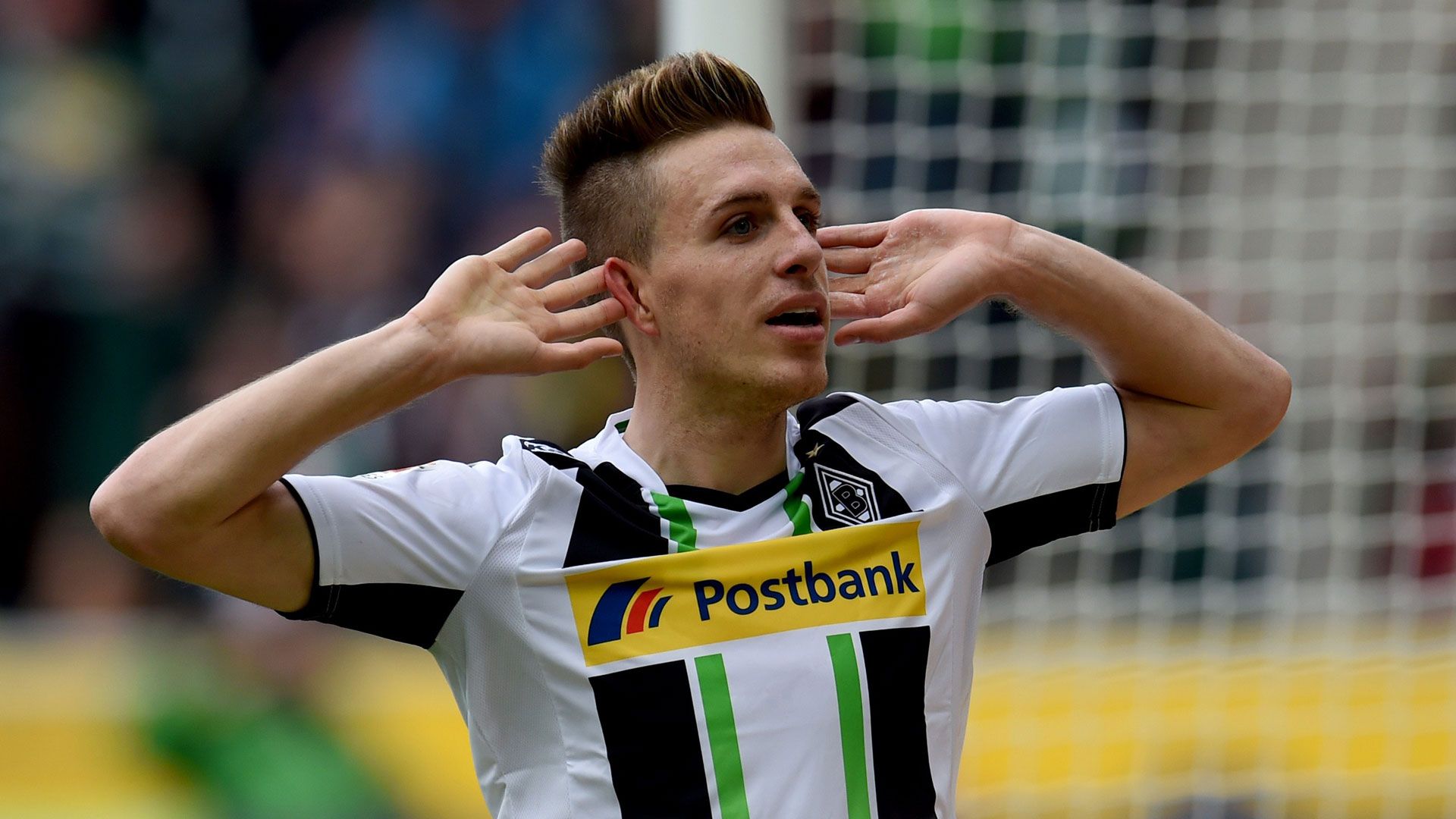 Patrick Hermann Mönchengladbach Borussia Dortmund Bundesliga 04112015