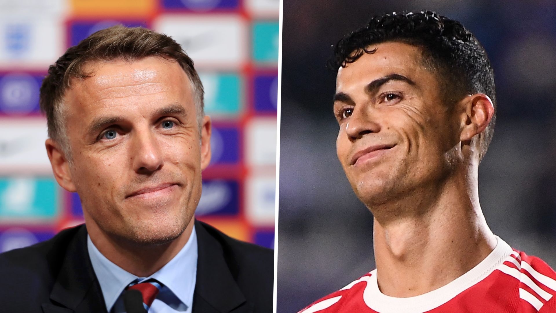 Phil Neville & Cristiano Ronaldo GFX