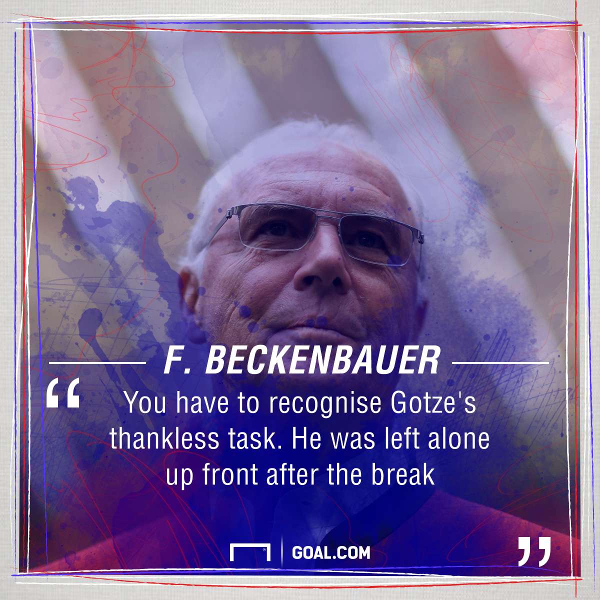 Beckenbauer on Gotze