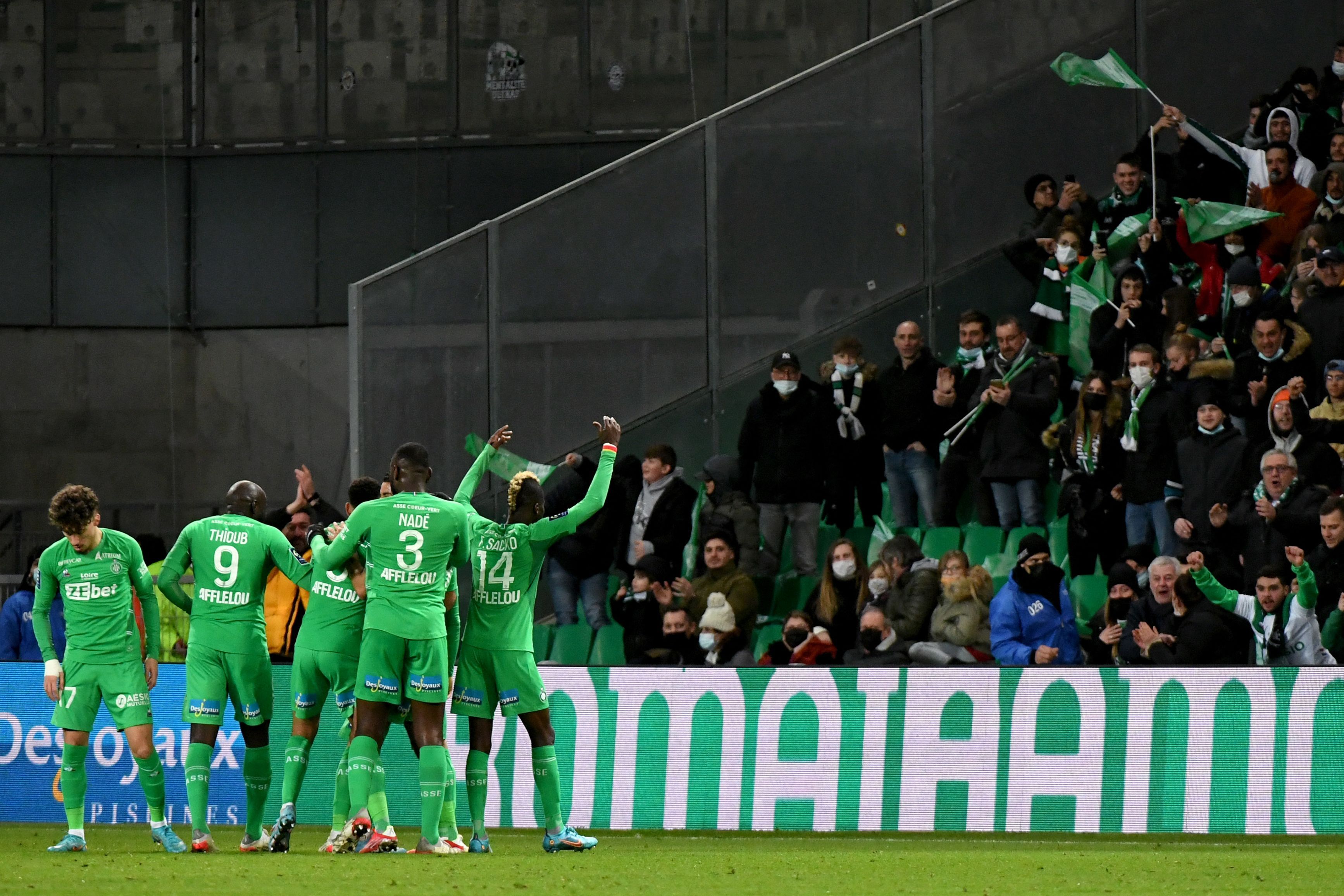 Saint-Etienne Montpellier, Ligue 1