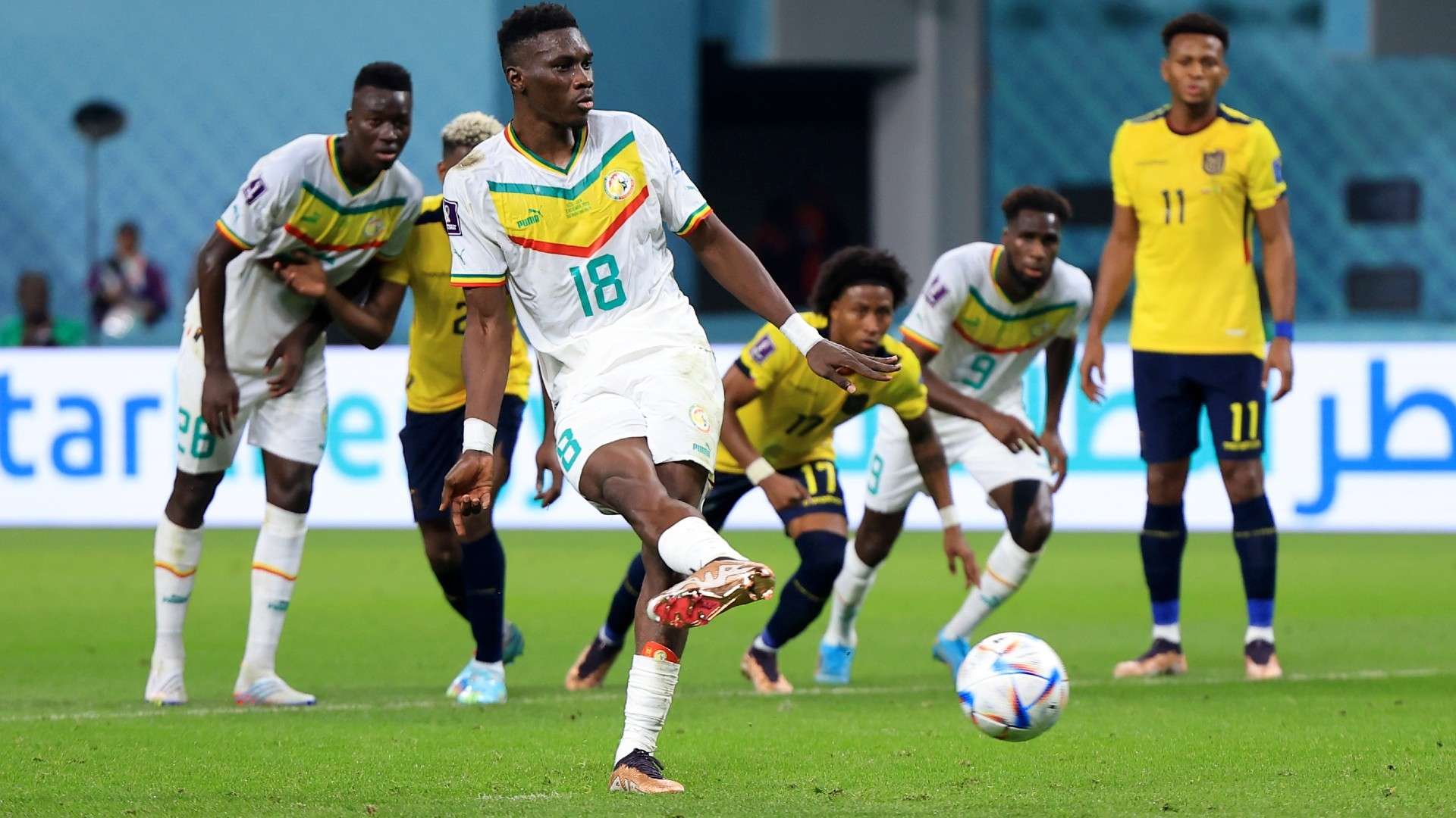 Ismaila Sarr Senegal Equador Ecuador 29 11 2022