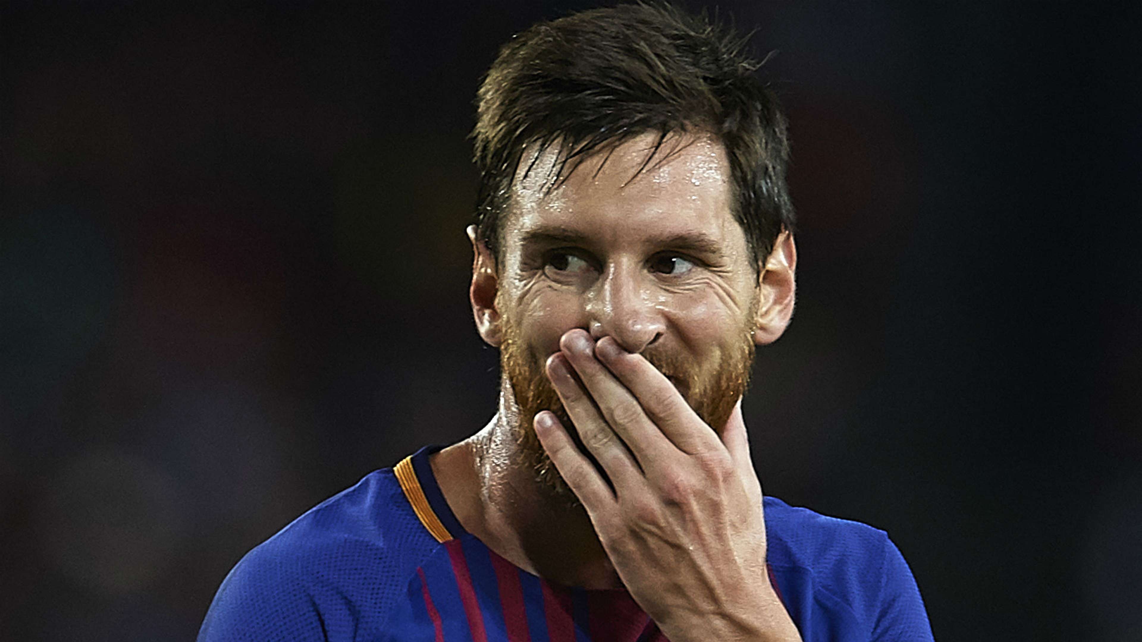 Lionel Messi Barcelona Real Madrid Supercopa España 13082017