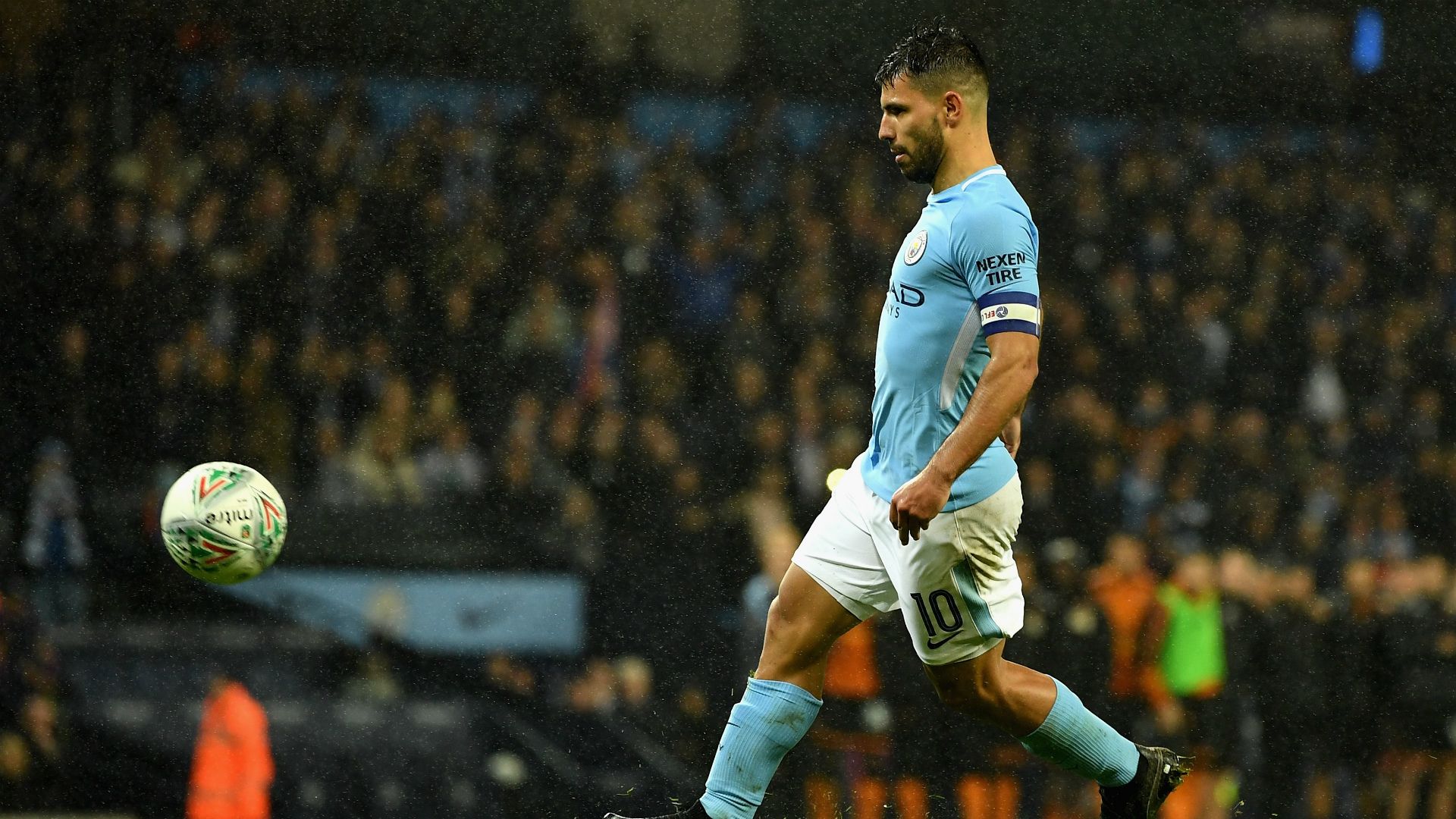 Sergio Aguero Manchester City Wolves