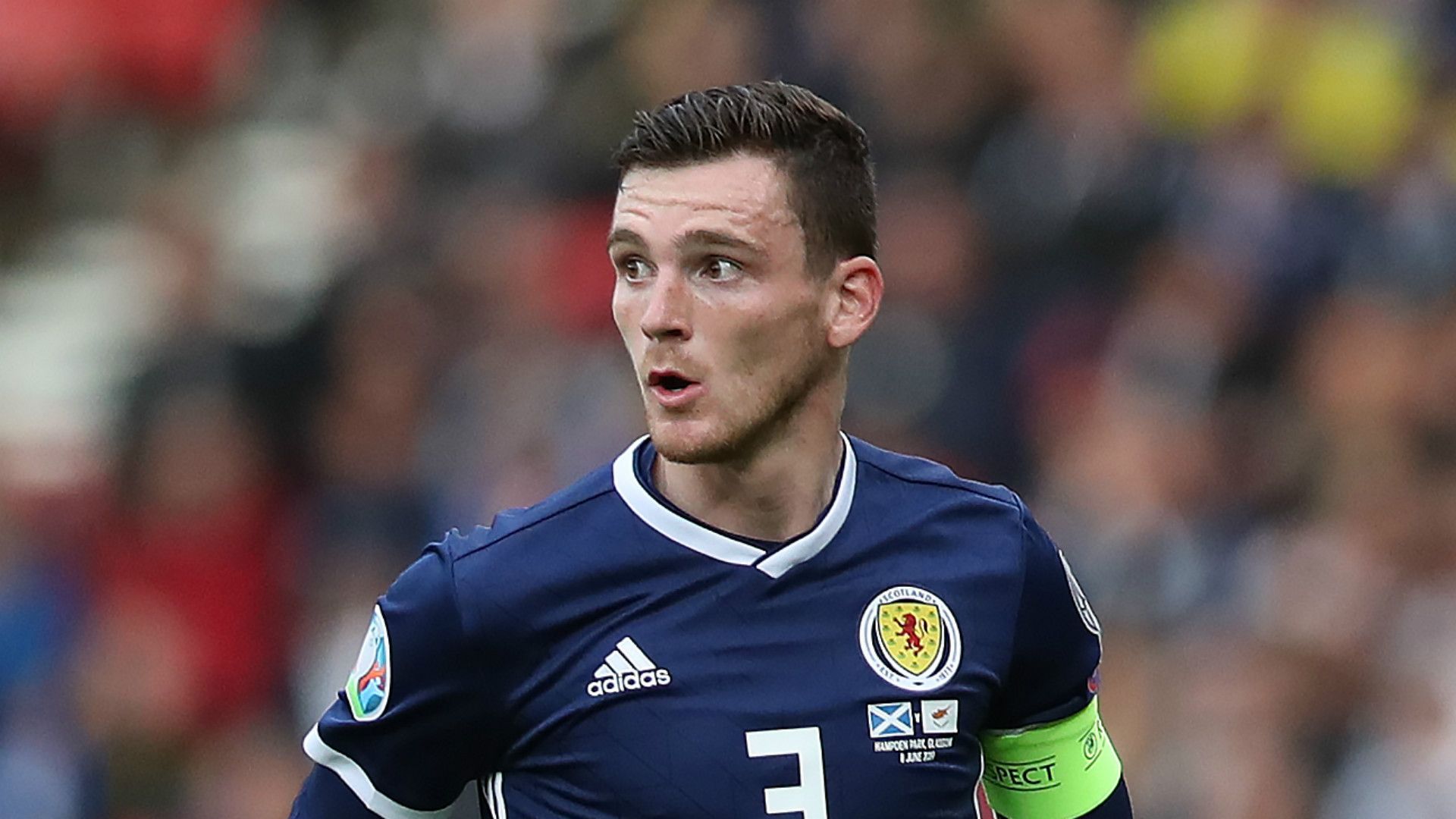Andy Robertson Scotland Euro 2020 qualifying