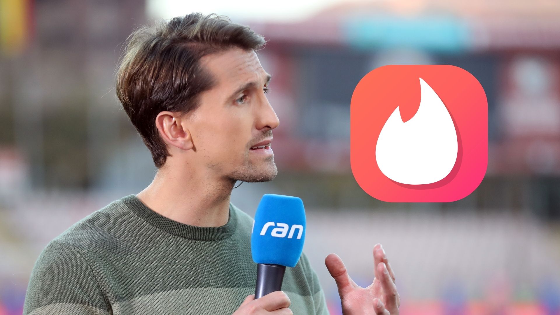 Rene Adler, Tinder logo