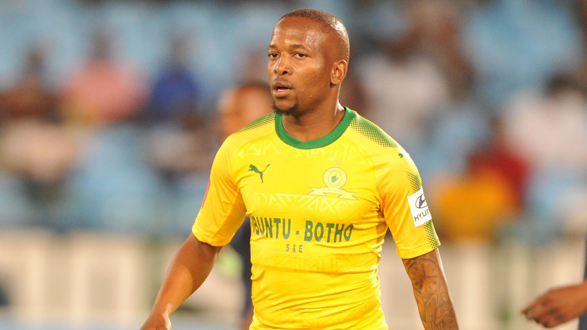 Aubrey Ngoma of Mamelodi Sundowns