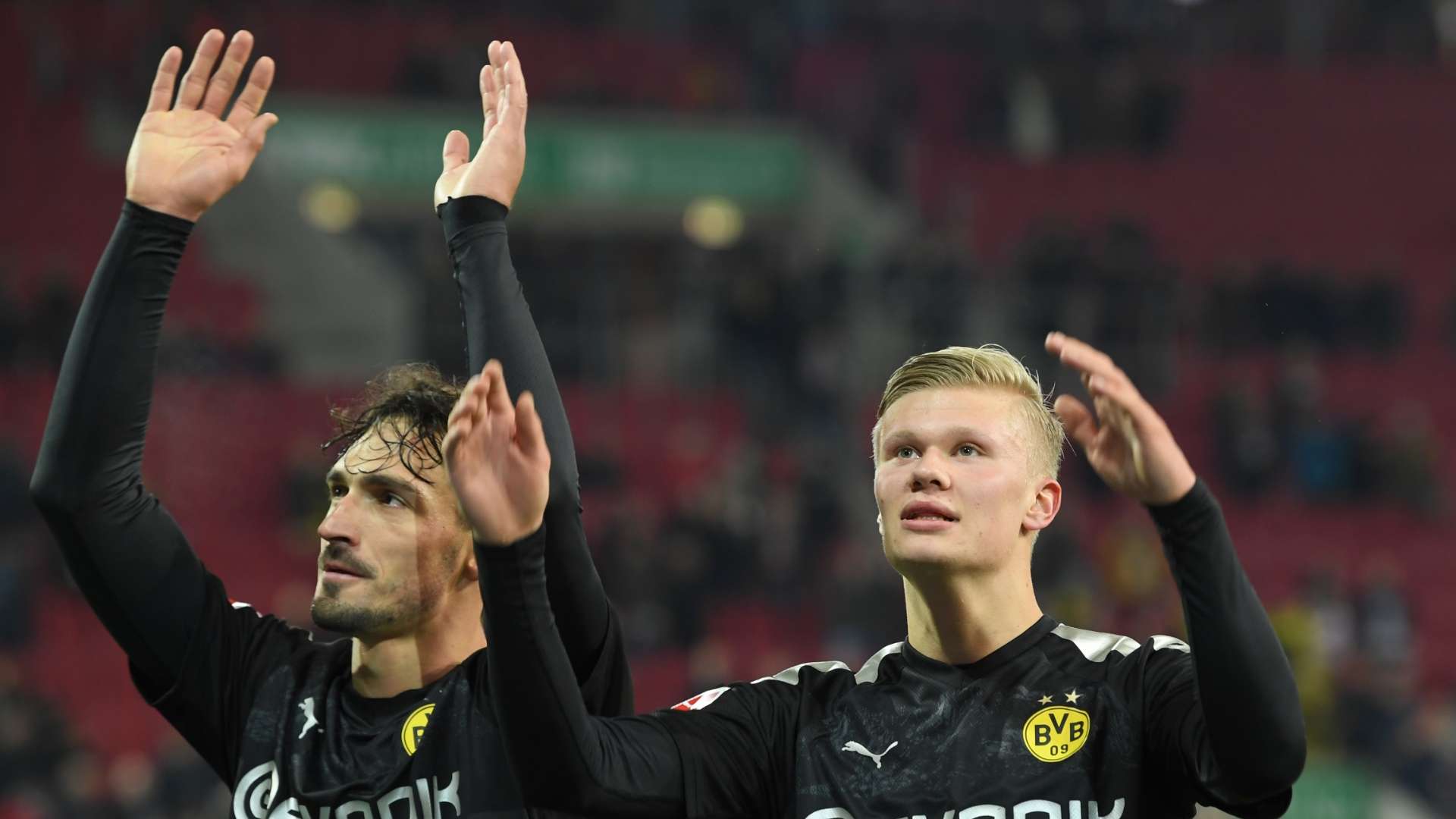 Mats Hummels Erling Haaland Borussia Dortmund 2019-20