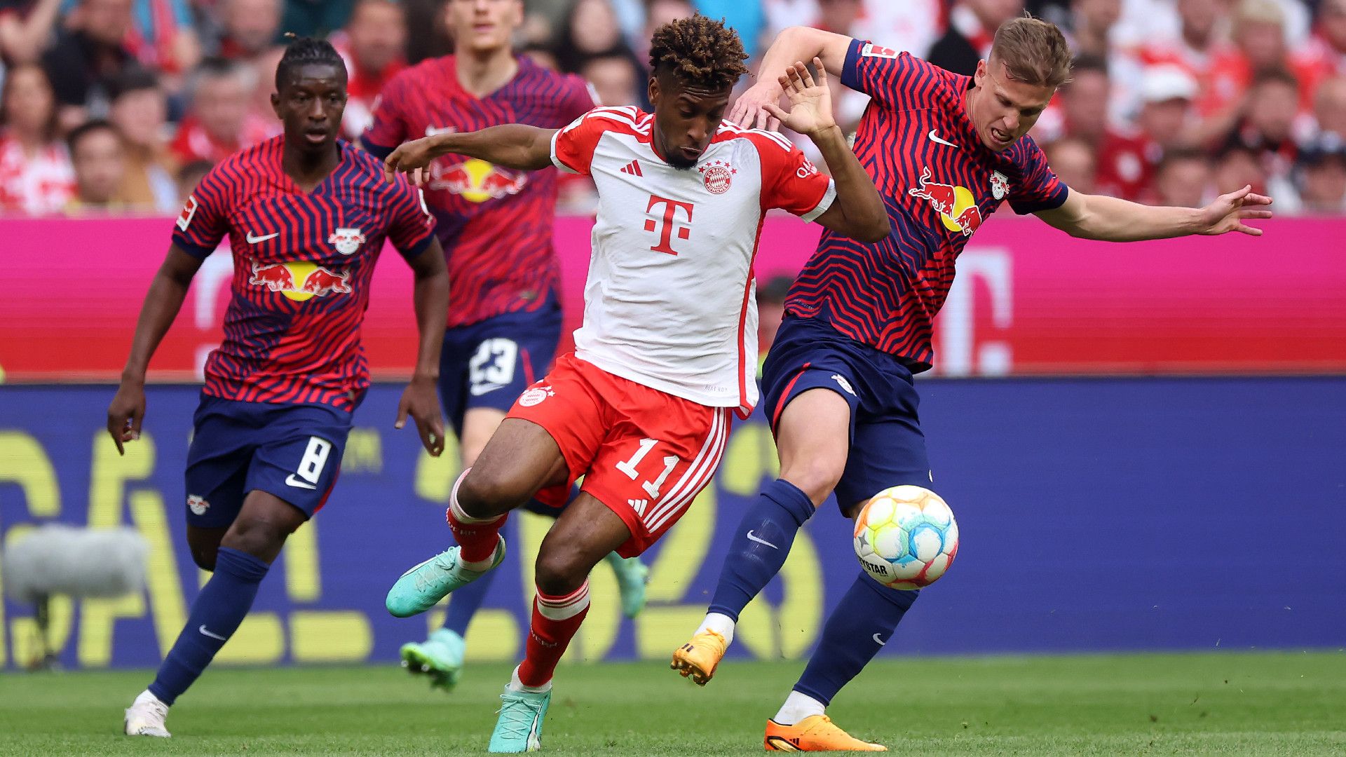 KINGSLEY COMAN BAYERN MÜNCHEN DANI OLMO LEIPZIG BUNDESLIGA 20052023