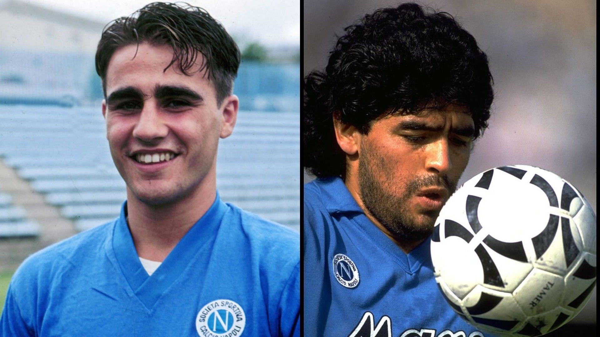 Fabio Cannavaro Diego Armando Maradona Napoli