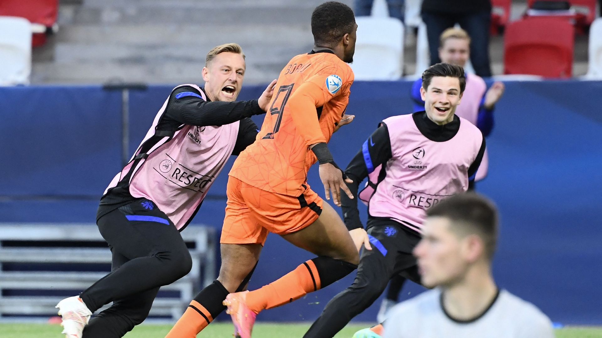 Myron Boadu Netherlands France Euro Under 21 2021