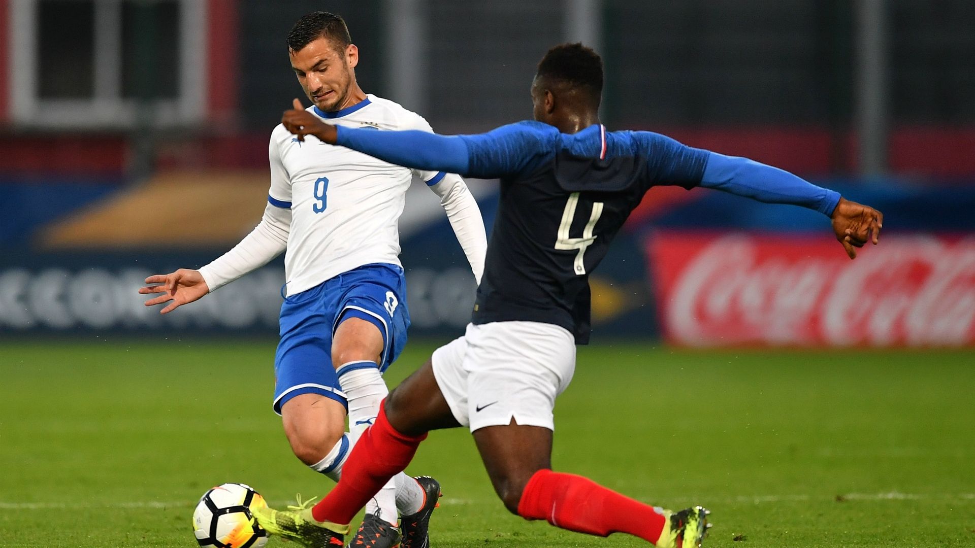 Federico Bonazzoli France Under 21 Italy Under 21