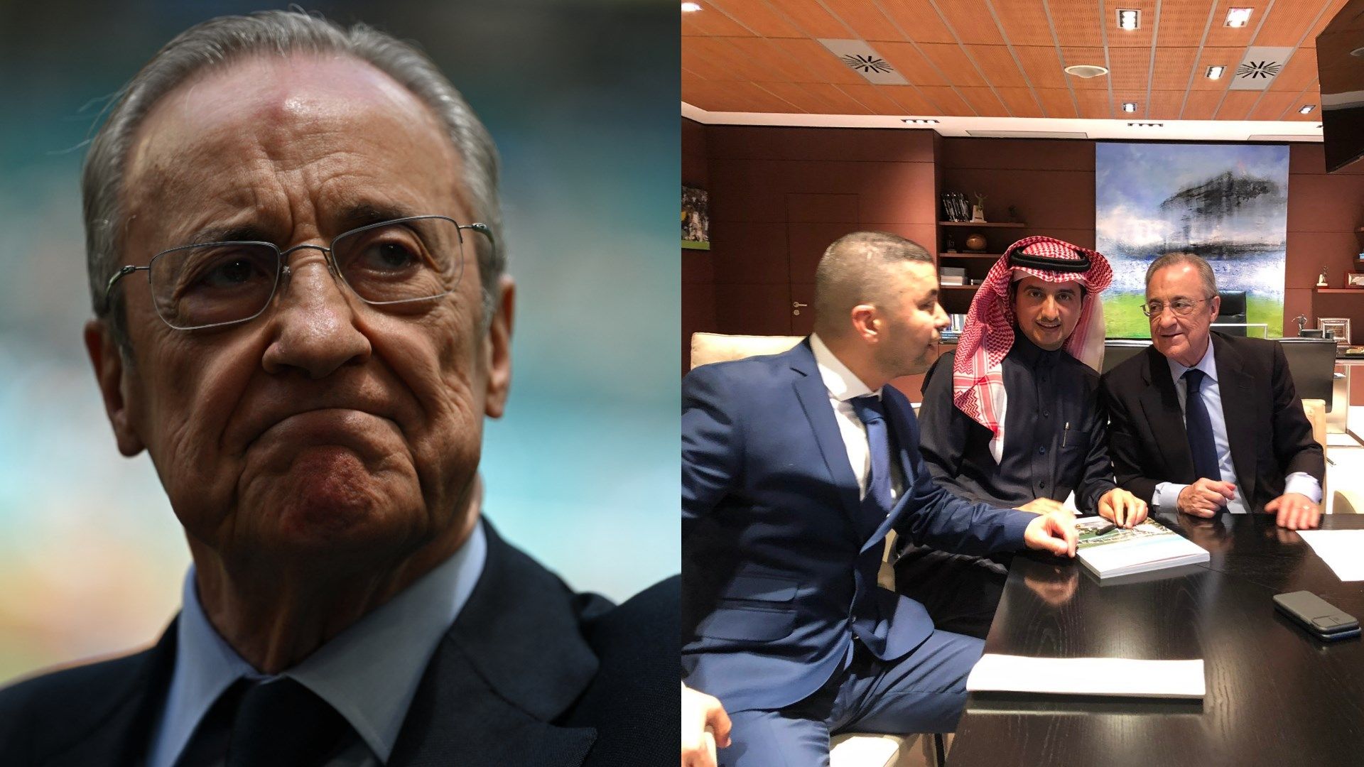 Florentino Perez Khalid Tsouli nassr