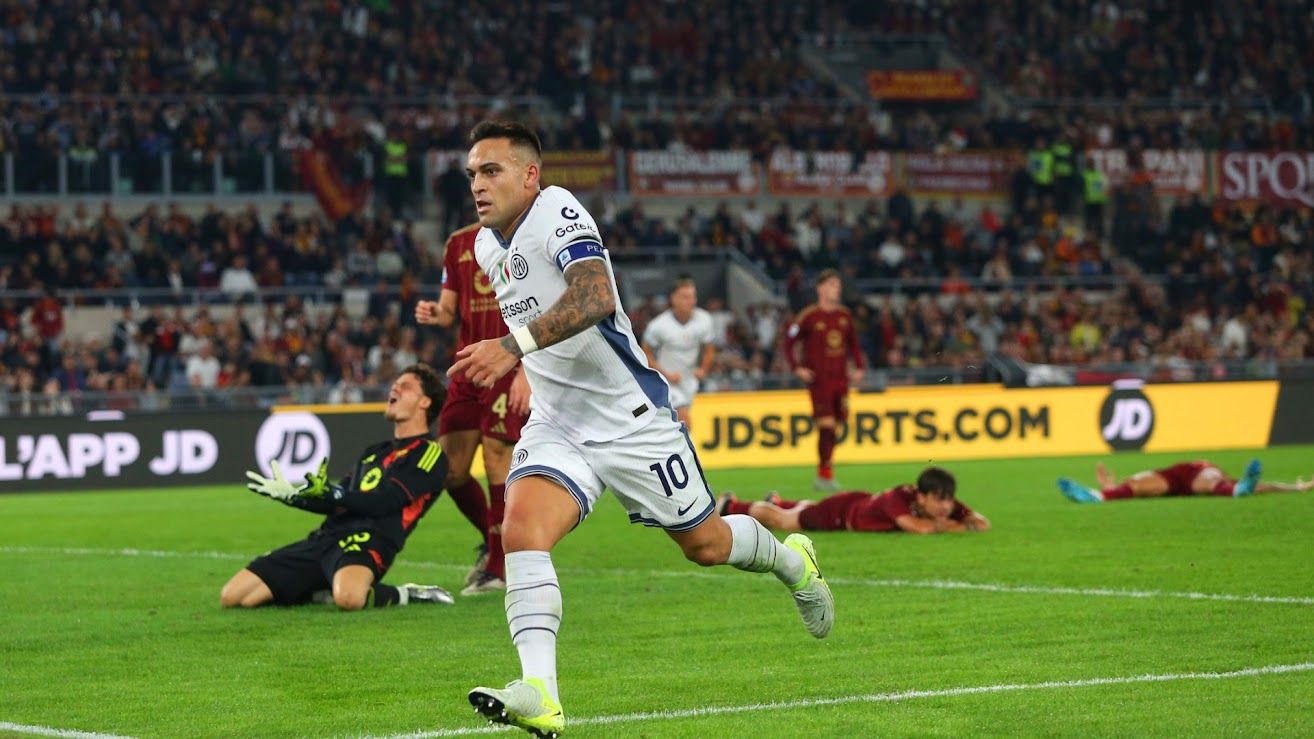 lautaro martinez roma inter 20 ottobre 2024