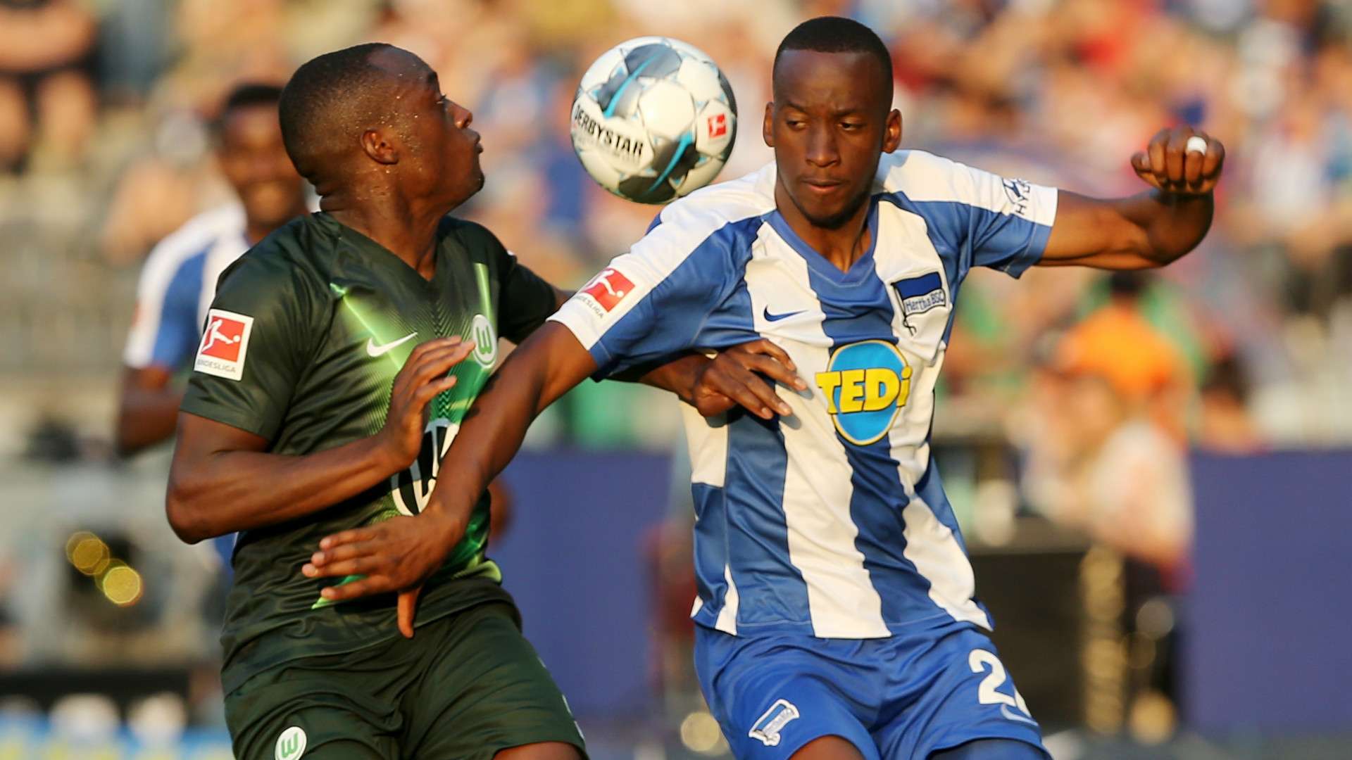 JEROME ROUSSILLON WOLFSBURG DODI LUKEBAKIO HERTHA BSC