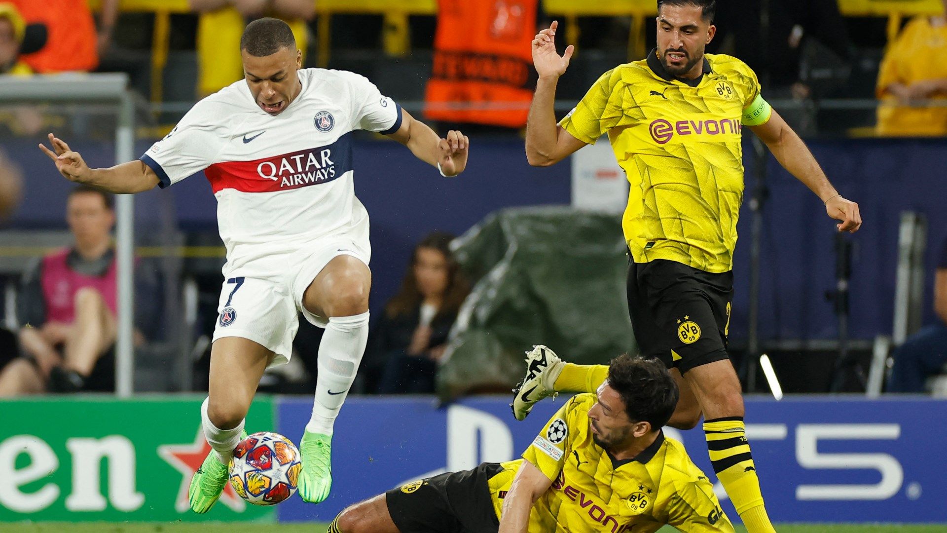 Mbappe PSG Borussia Dortmund UCL 2024