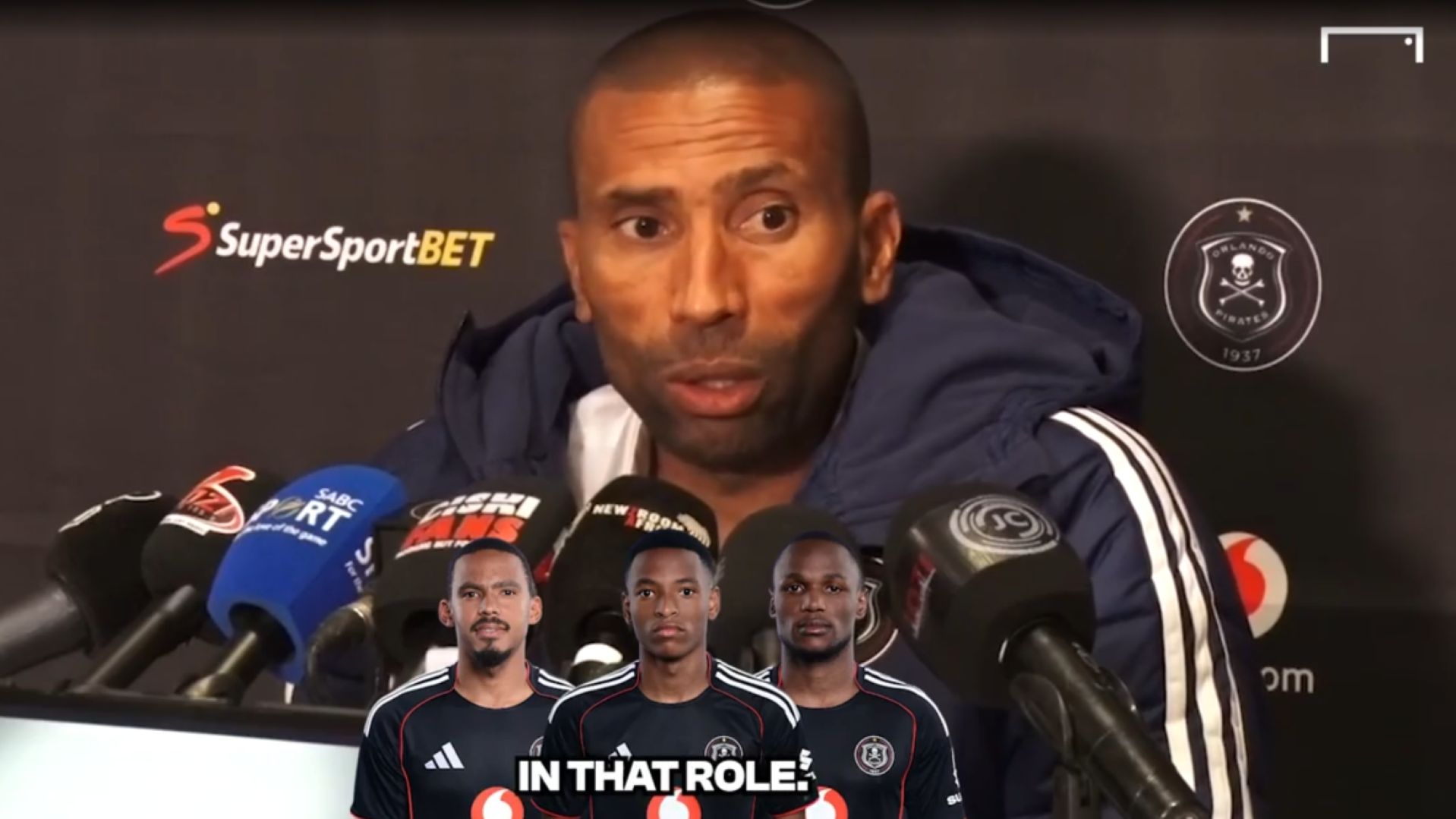 Abdeslam Ouaddou on Mofokeng form video