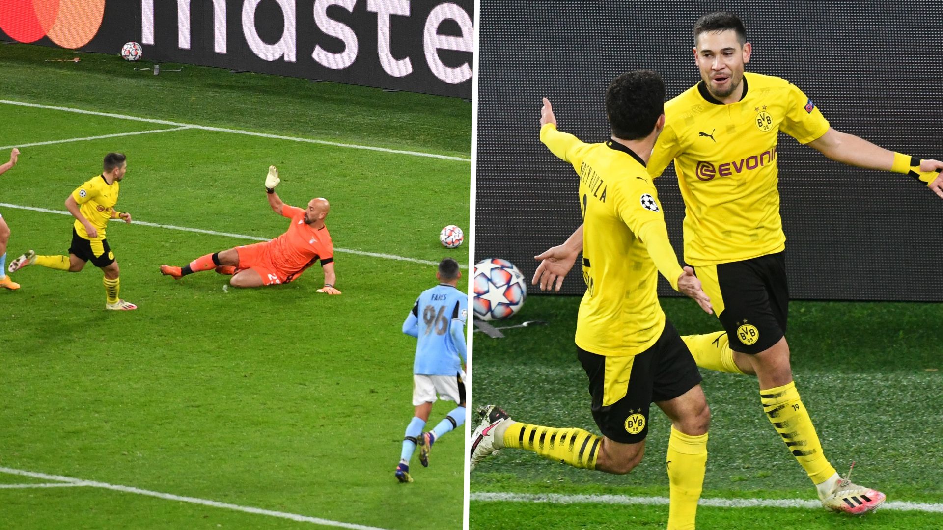 Raphael Guerreiro Dortmund Lazio 122020