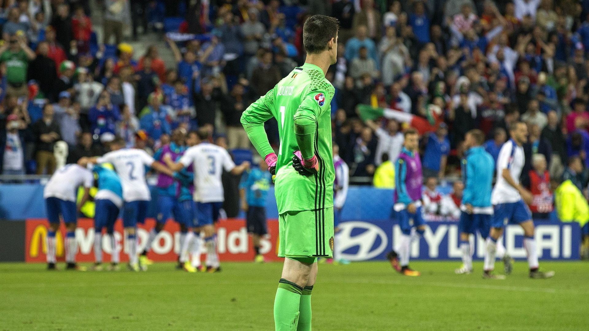 Thibaut Courtois, Belgium Italy