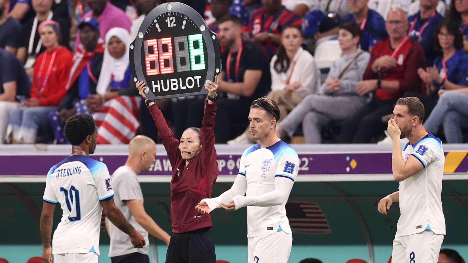 Wechsel Substitution World Cup 2022 England