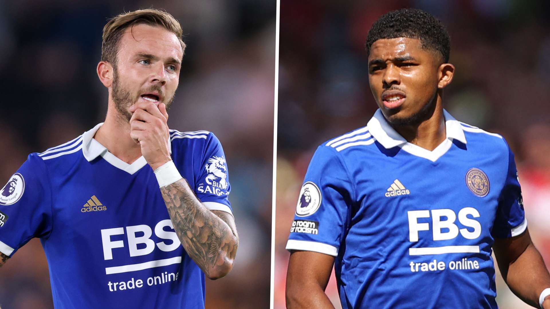 GFX Info James Maddison Wesley Fofana Leicester