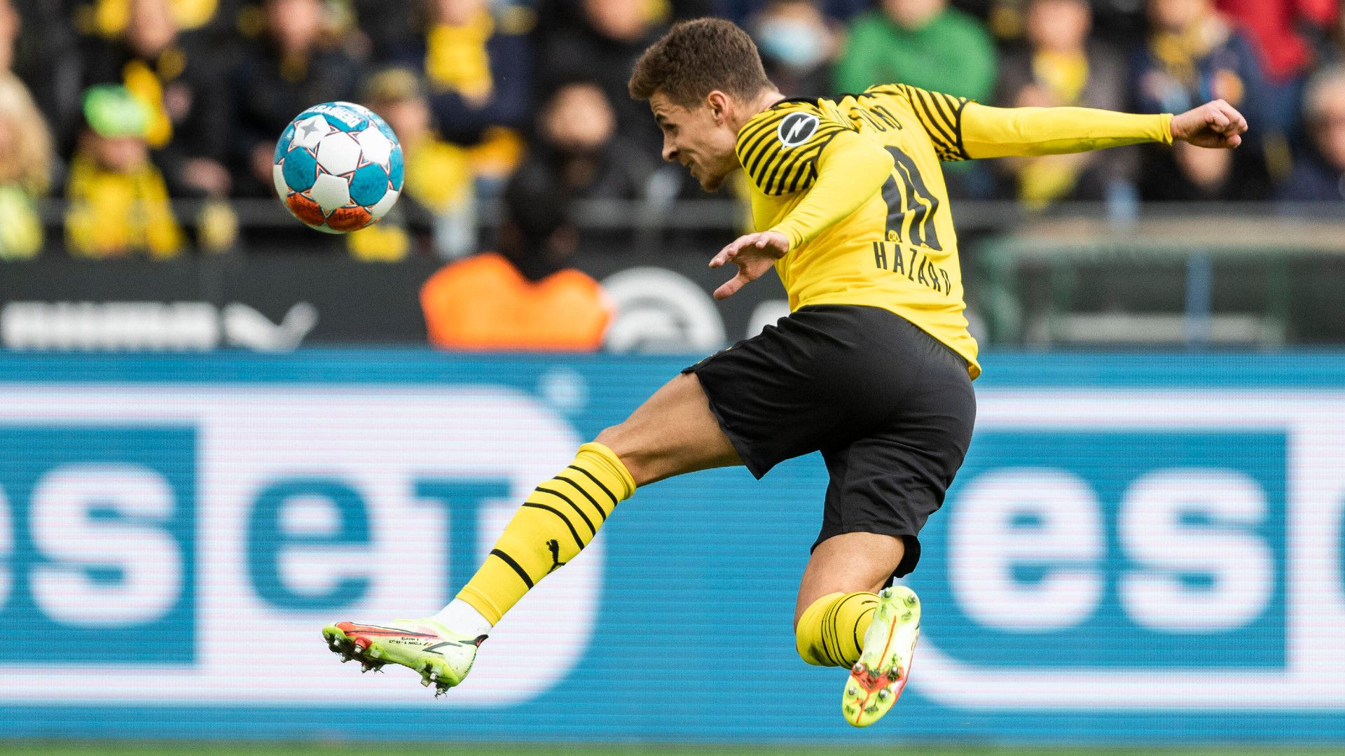 GERMANY ONLY: THORGAN HAZARD BORUSSIA DORTMUND BUNDESLIGA 30102021