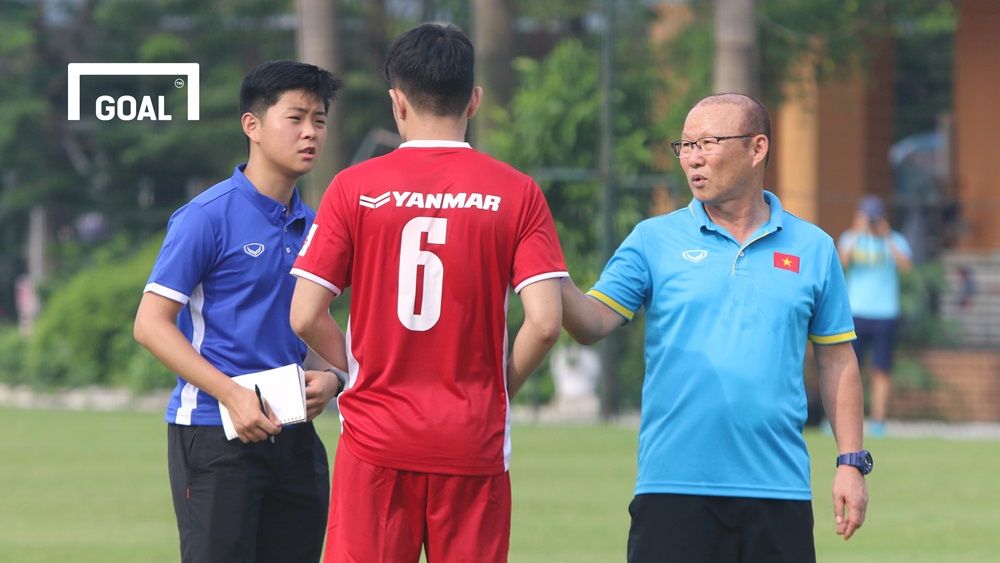 Olympic Việt Nam tập luyện ngày đầu tại Trung tâm VFF 23/7