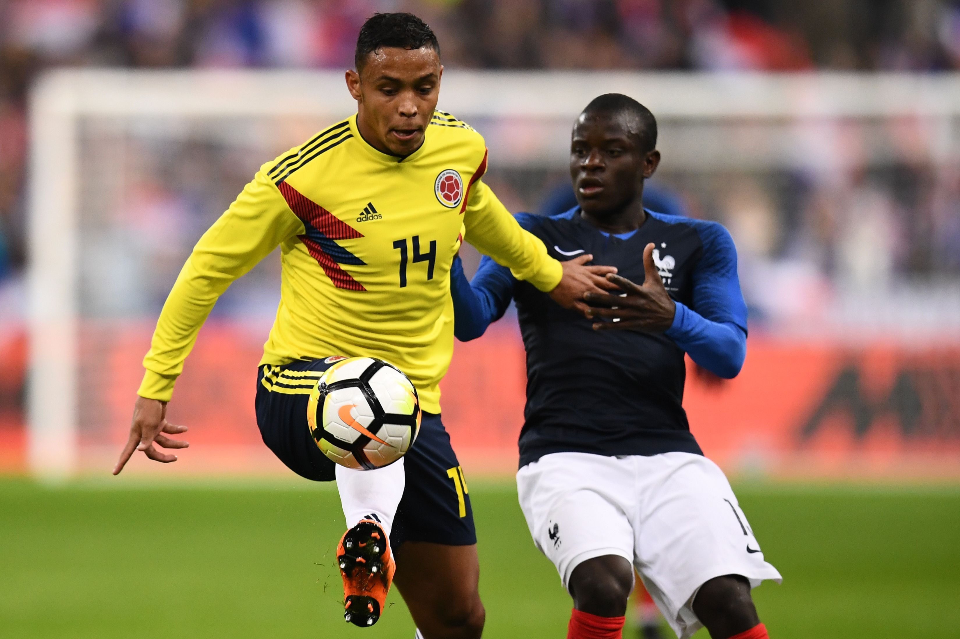 Luis Muriel Colombia - Francia Amistoso 2018