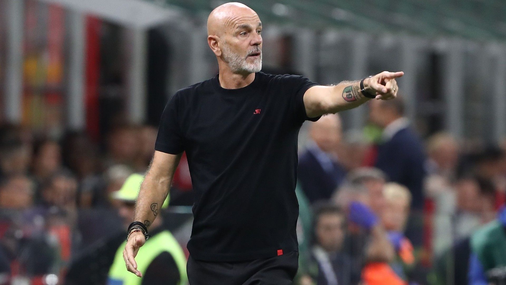 AC Milan coach Stefano Pioli