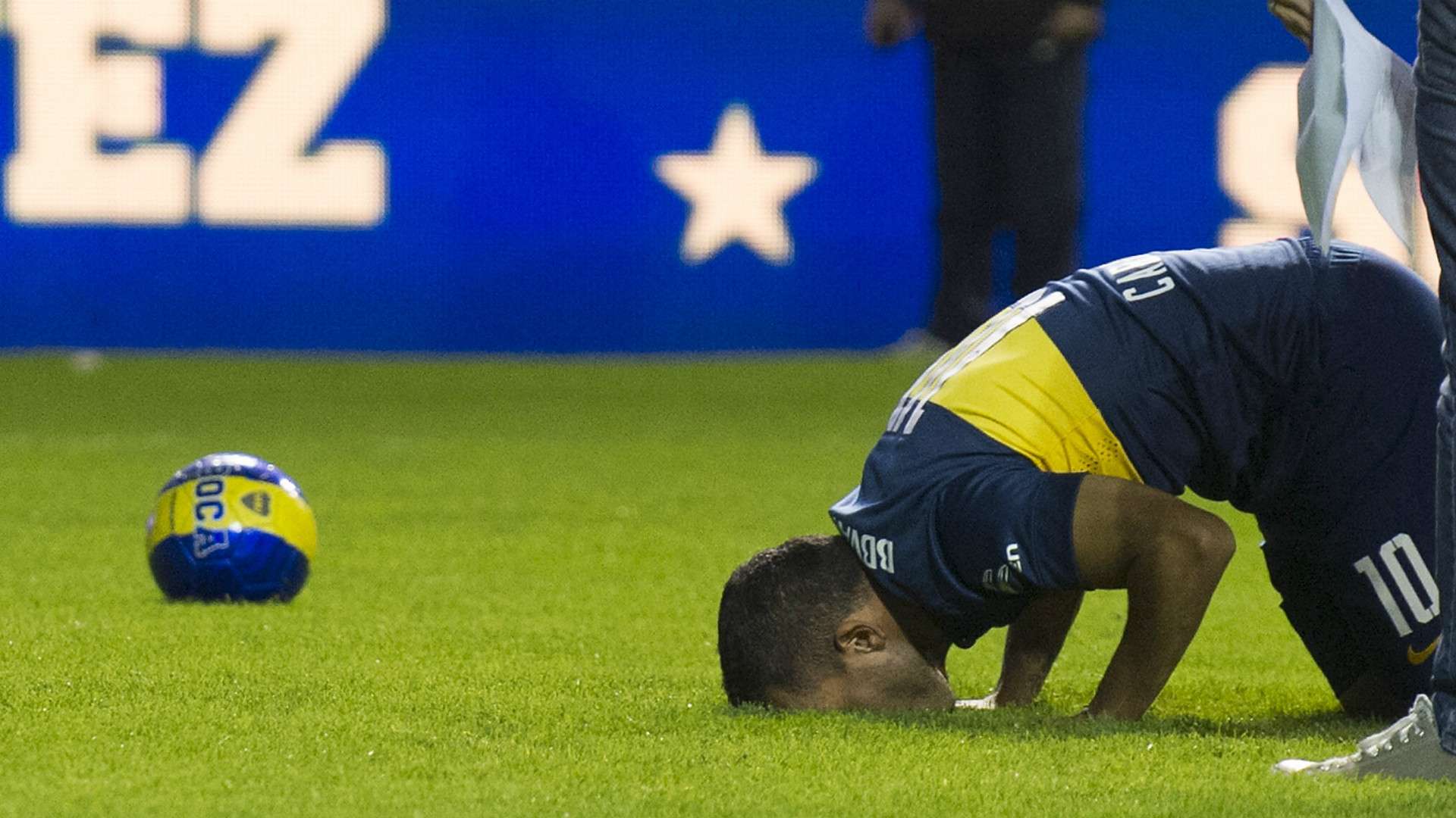 Carlos Tevez La Bombonera Buenos Aires Boca Juniors 13072015