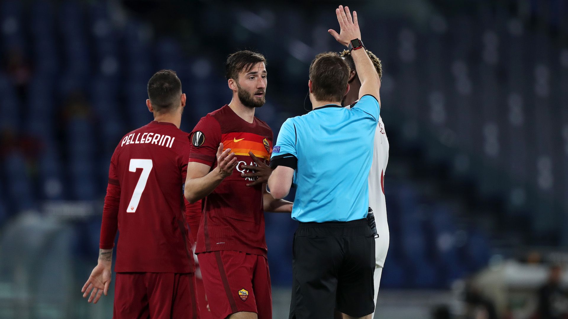 Bryan Cristante - AS Roma vs Manchester United 06052021
