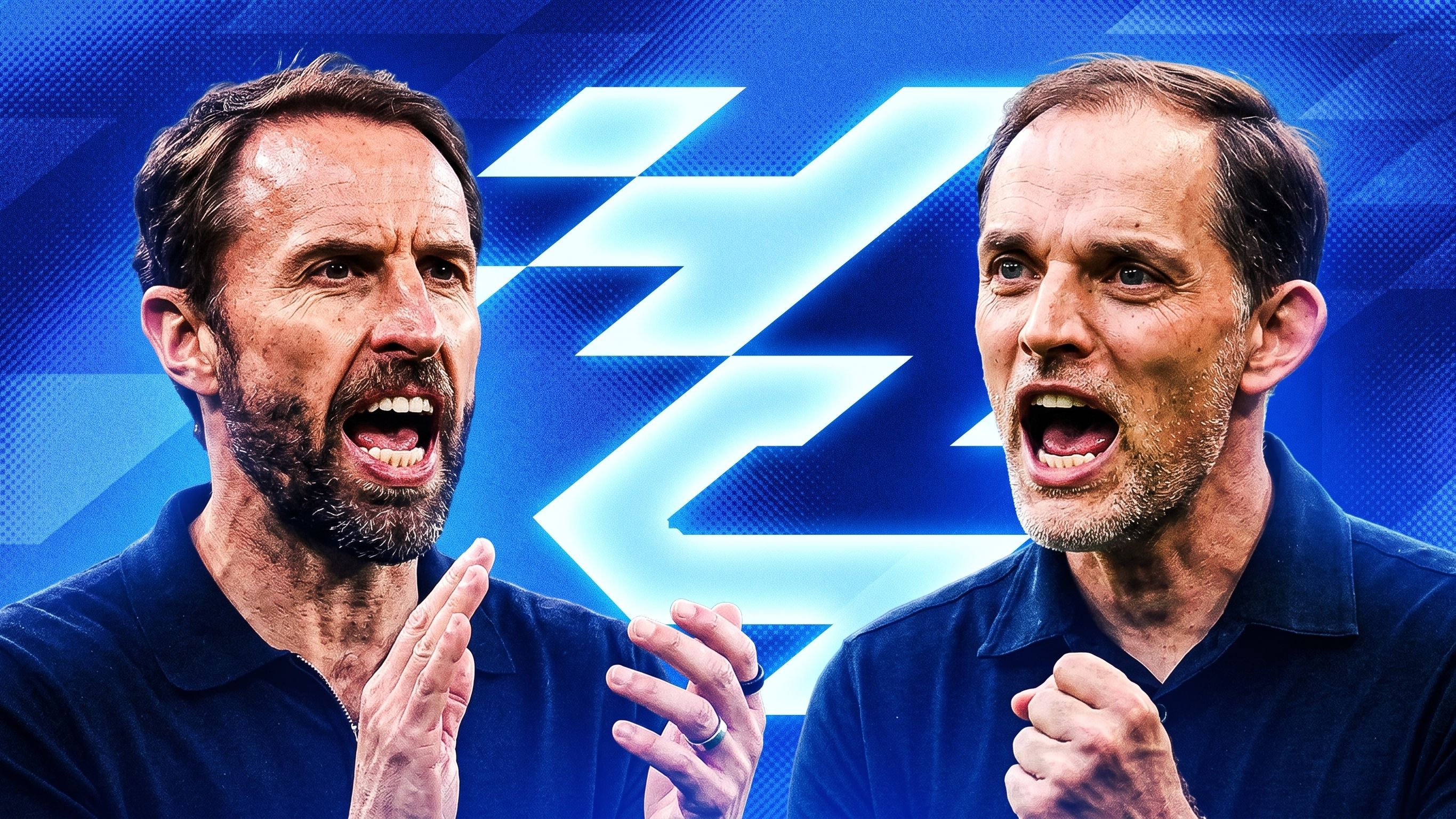 Thomas Tuchel Gareth Southgate England (Goal Only)